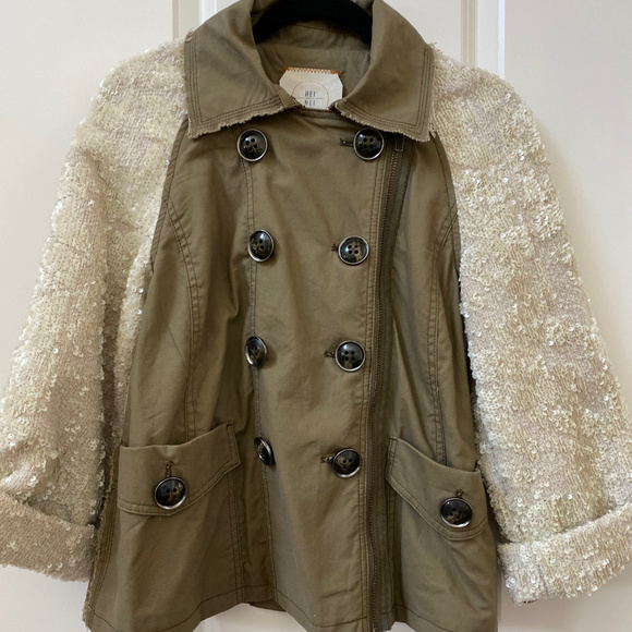 Anthropologie Jackets & Blazers - Anthropologie Hei Hei Utility Swing Coat